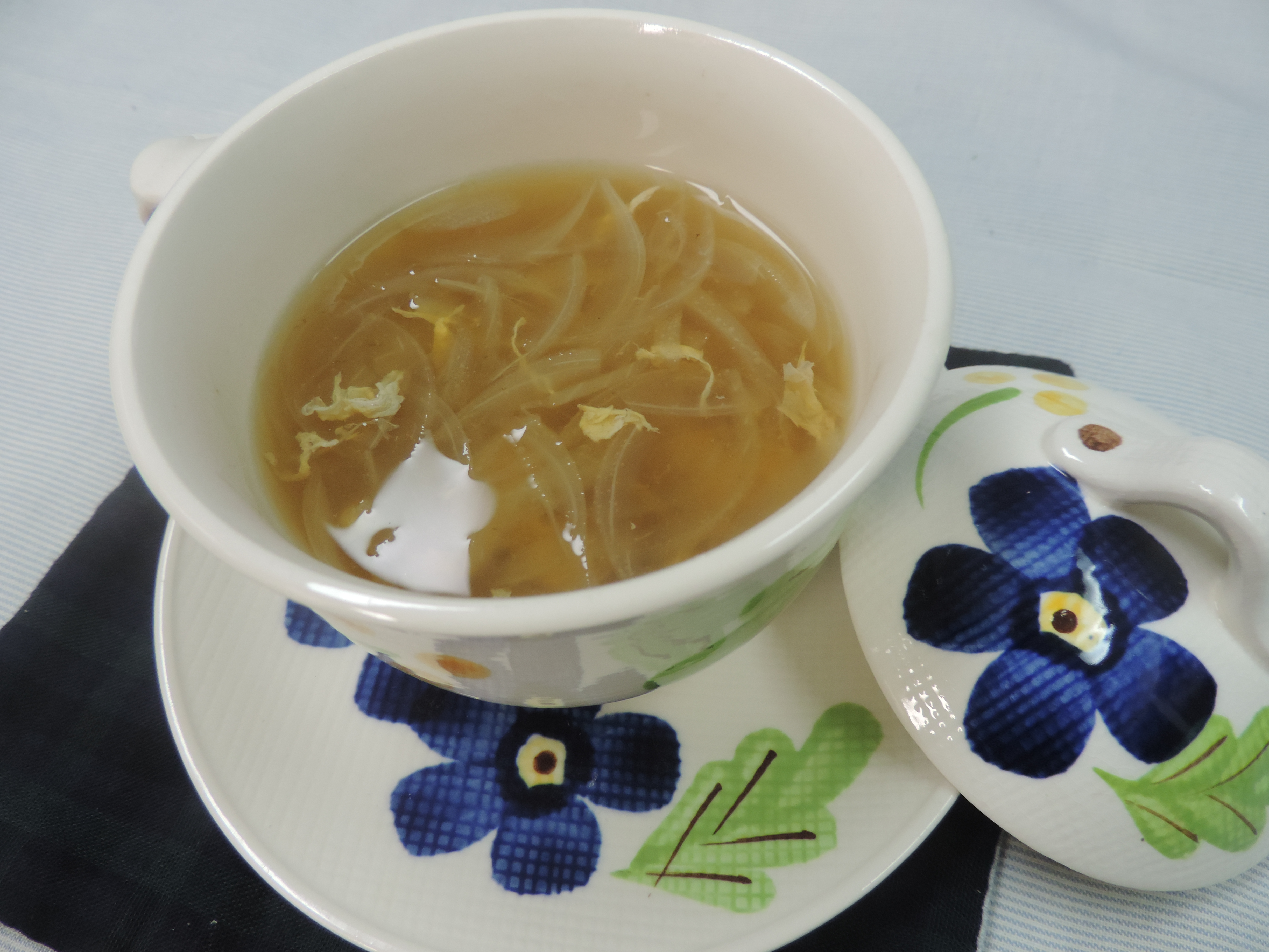 【レシピ付き♥】旬の新玉ねぎで作る、簡単和風スープ